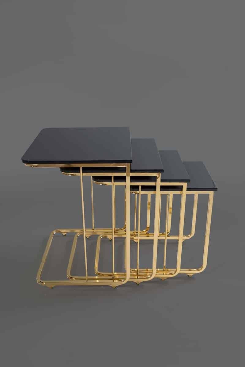 Vegas Table Gigognes Noir