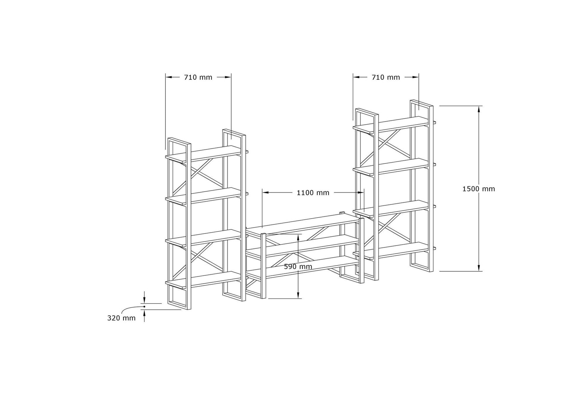 Unité de télévision Egzotik - Modern