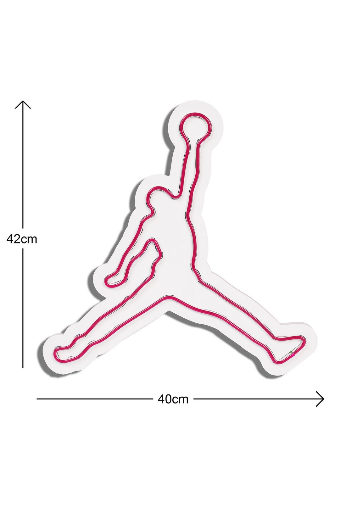 Éclairage LED en plastique décoratif Basketball - Red