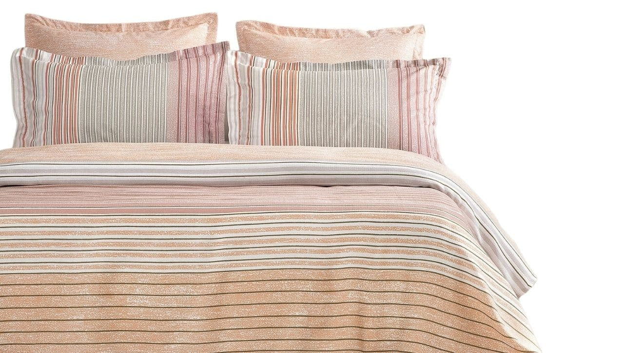 Pernelle Ensemble Couvre Lit (Couleur Brique)