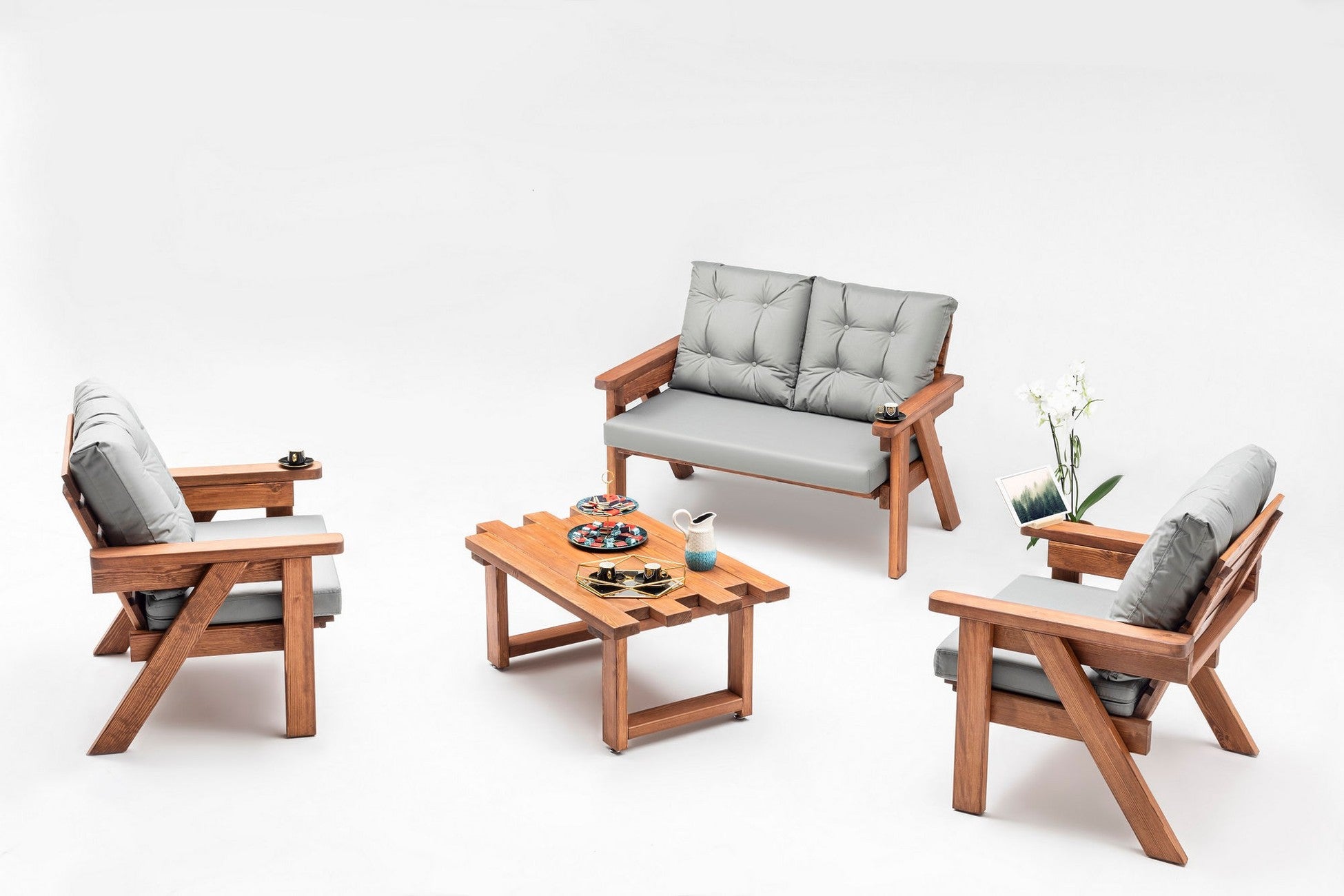 Table basse de jardin Abant