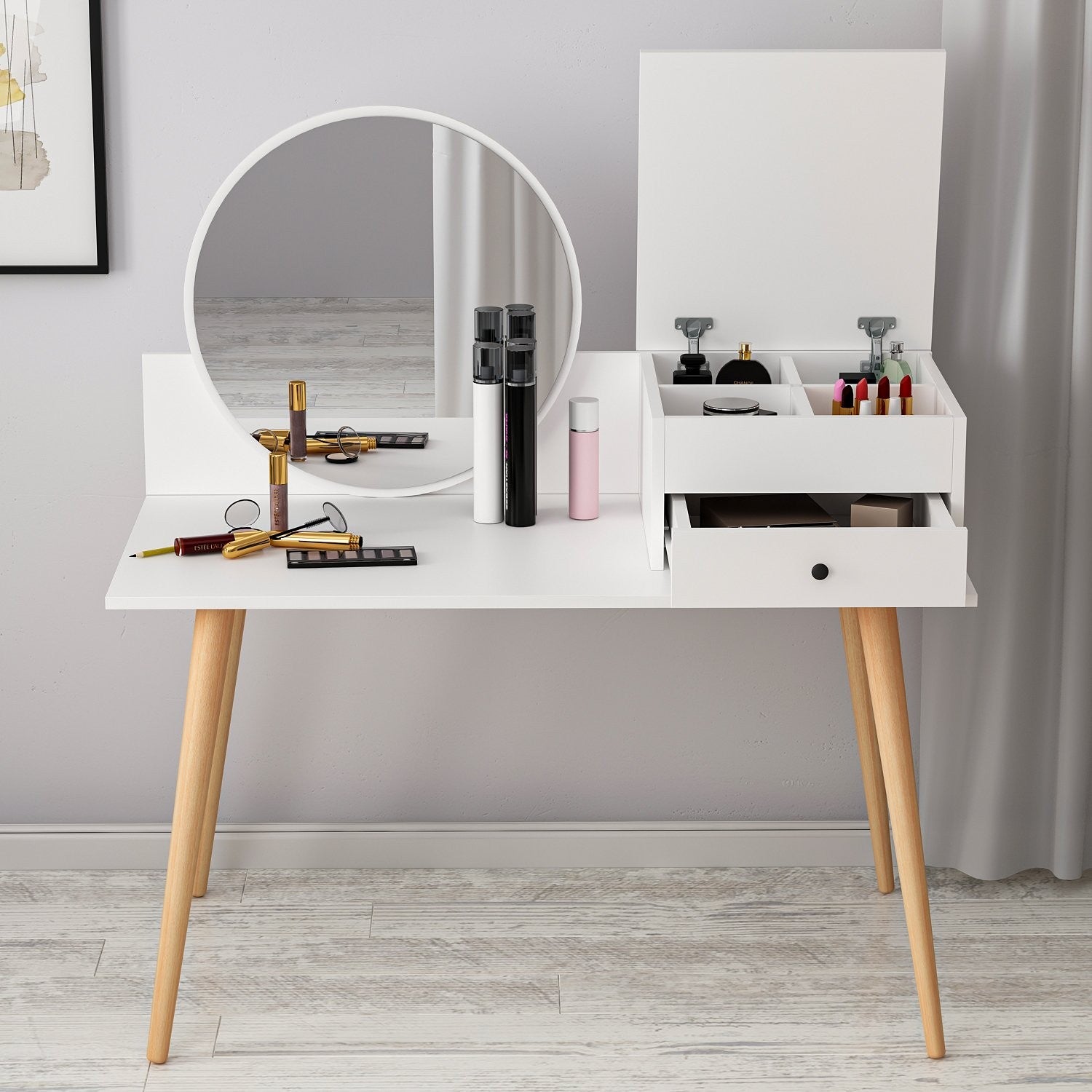 Table de maquillage Angel - White