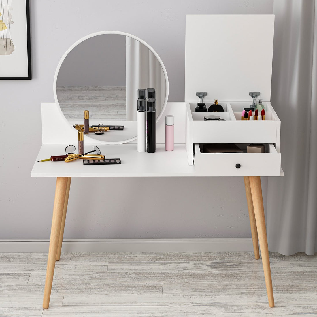 Table de maquillage Angel - White