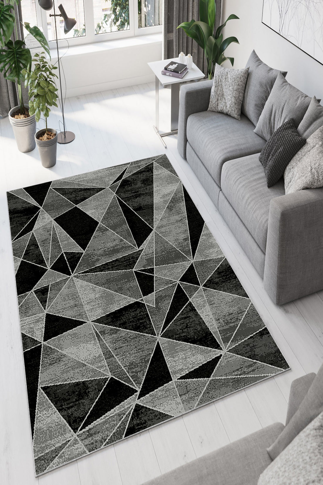Tapis (120 x 180) W942 - Grey
