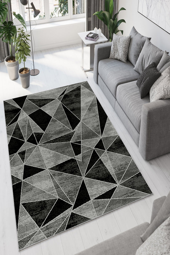 Tapis (120 x 180) W942 - Grey