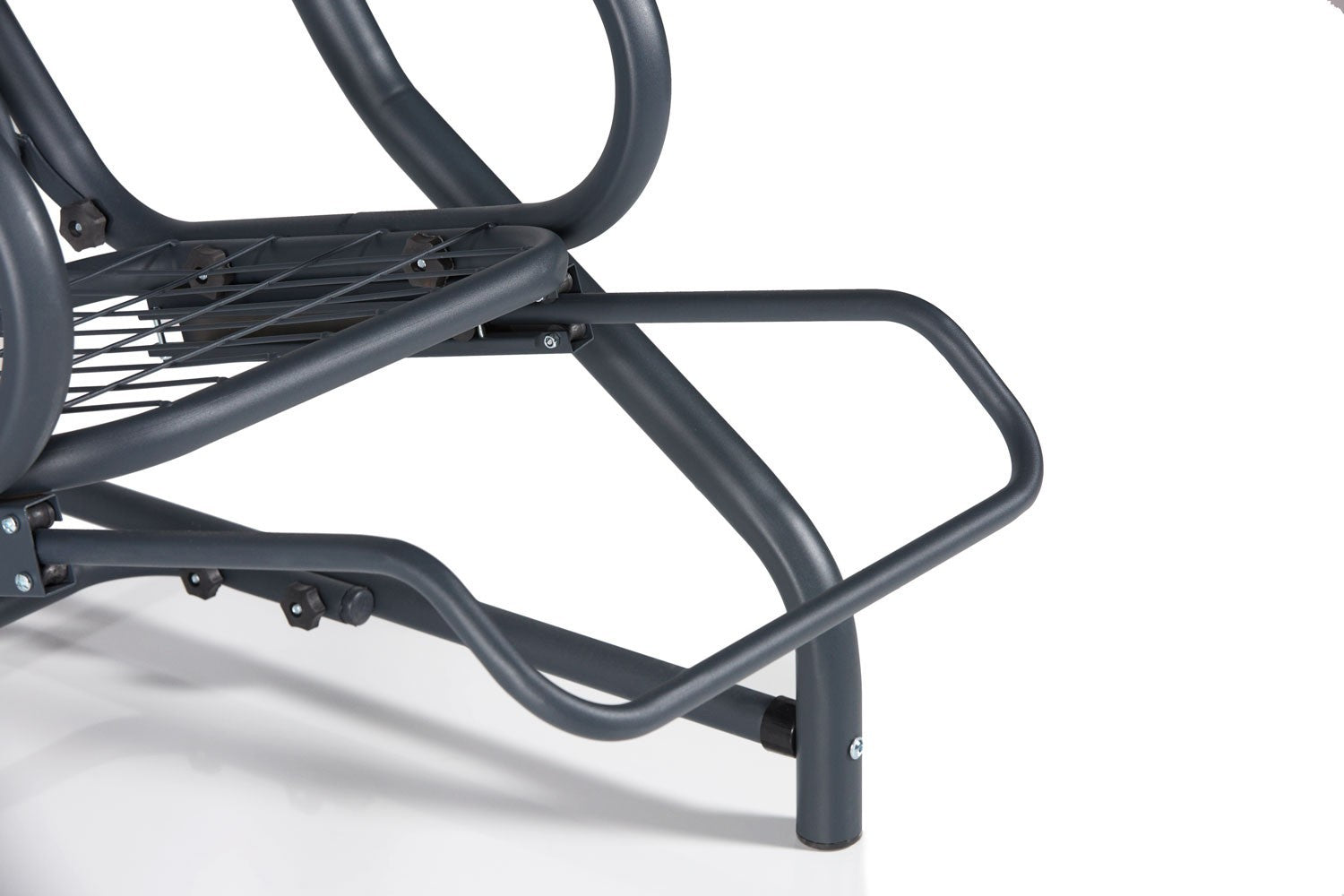 Chaise de balançoire unique de jardin Camellia 2 - Multicolor