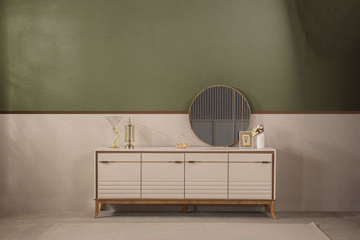 Elna Console avec mirror 220x42x85