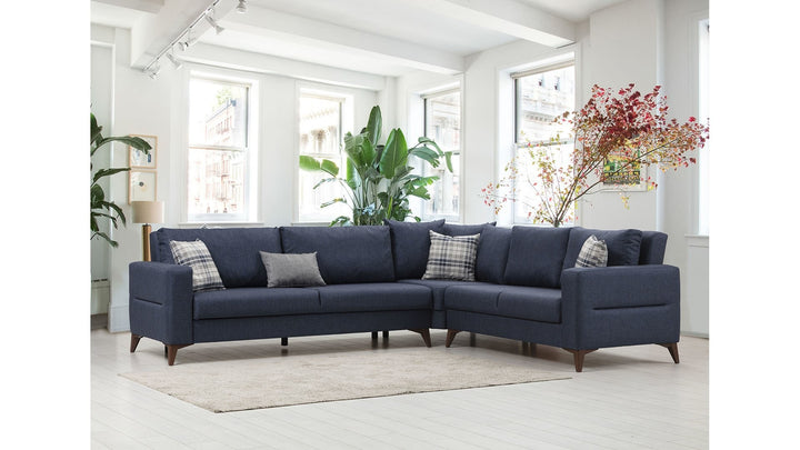 Canapé d'angle Kristal 3+Corner+2 - Anthracite