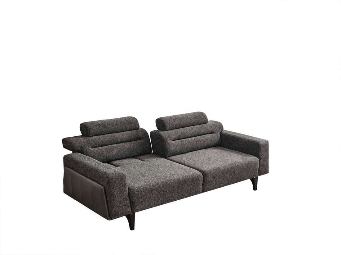 Oslo Gris Foncé canapé 3 Places