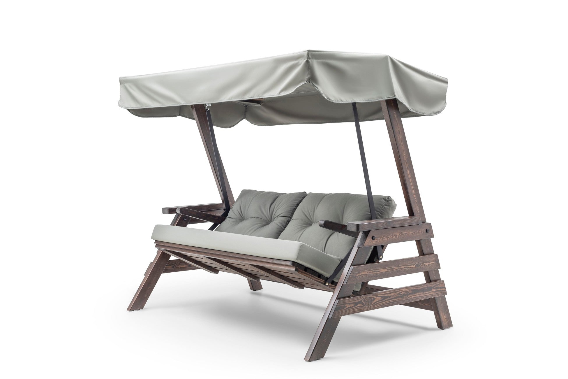 Balançoire de jardin 3 places Riva