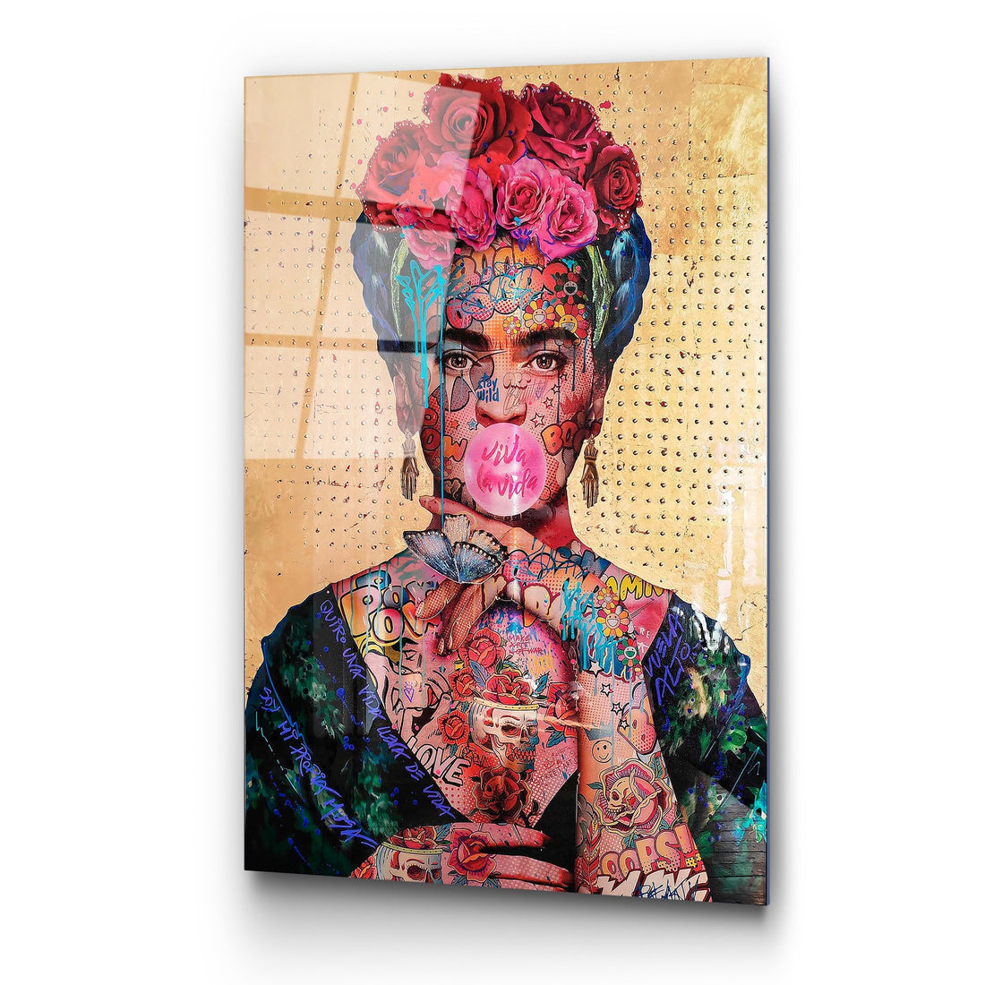 Peinture en verre trempé décoratif UV-722 70 x 100