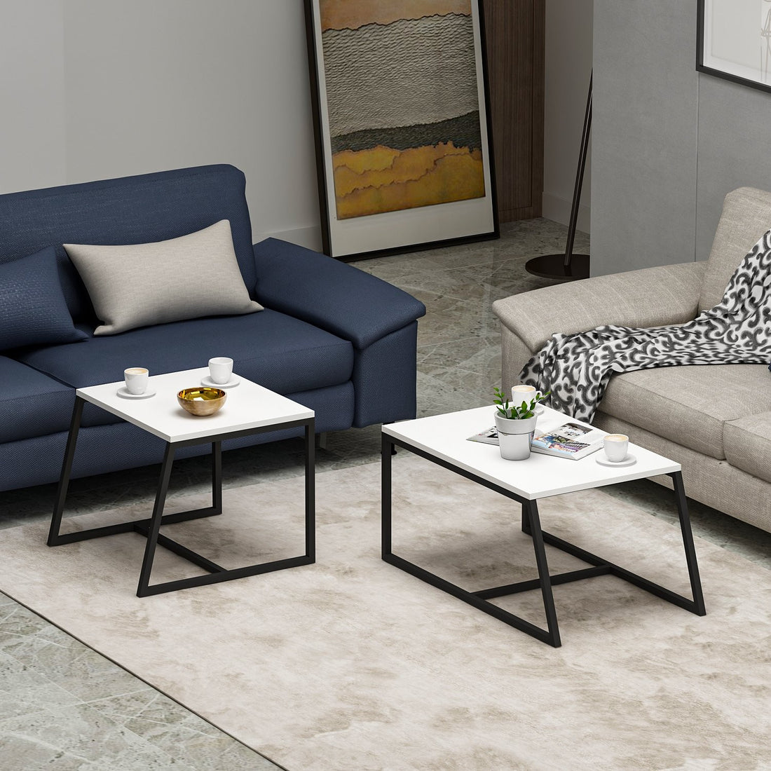 Table basse Minimal - White