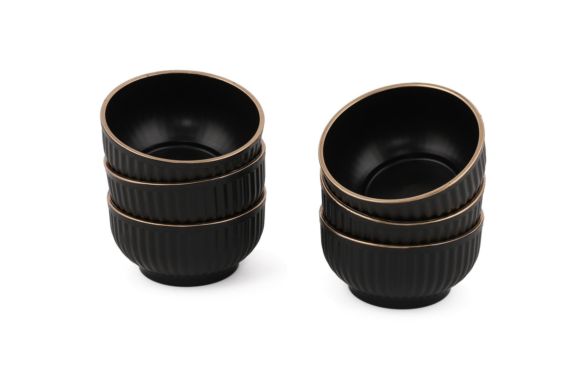 Bowl Set (6 pièces) C-DD07 - Black