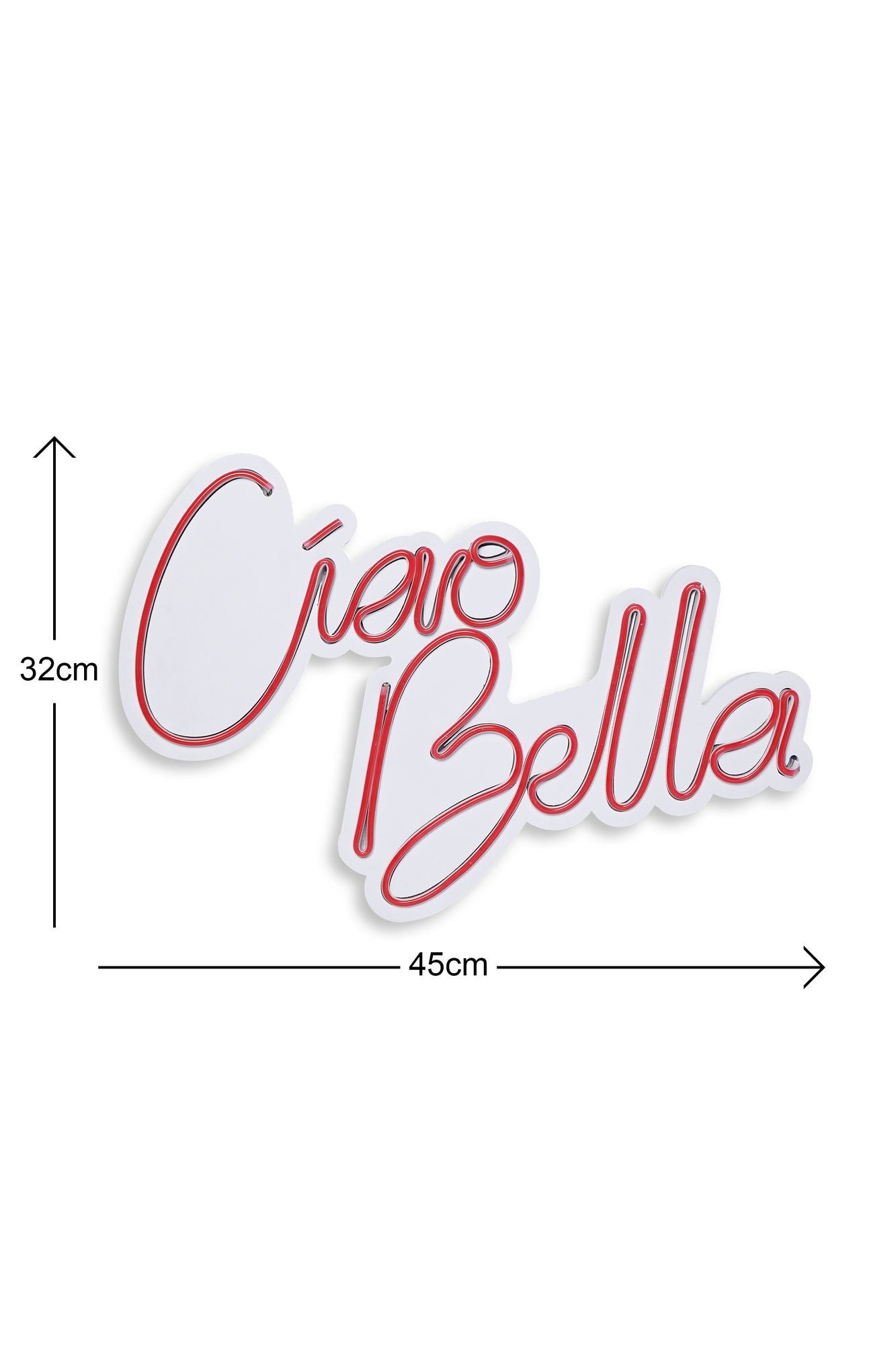Éclairage LED en plastique décoratif Ciao Bella - Red
