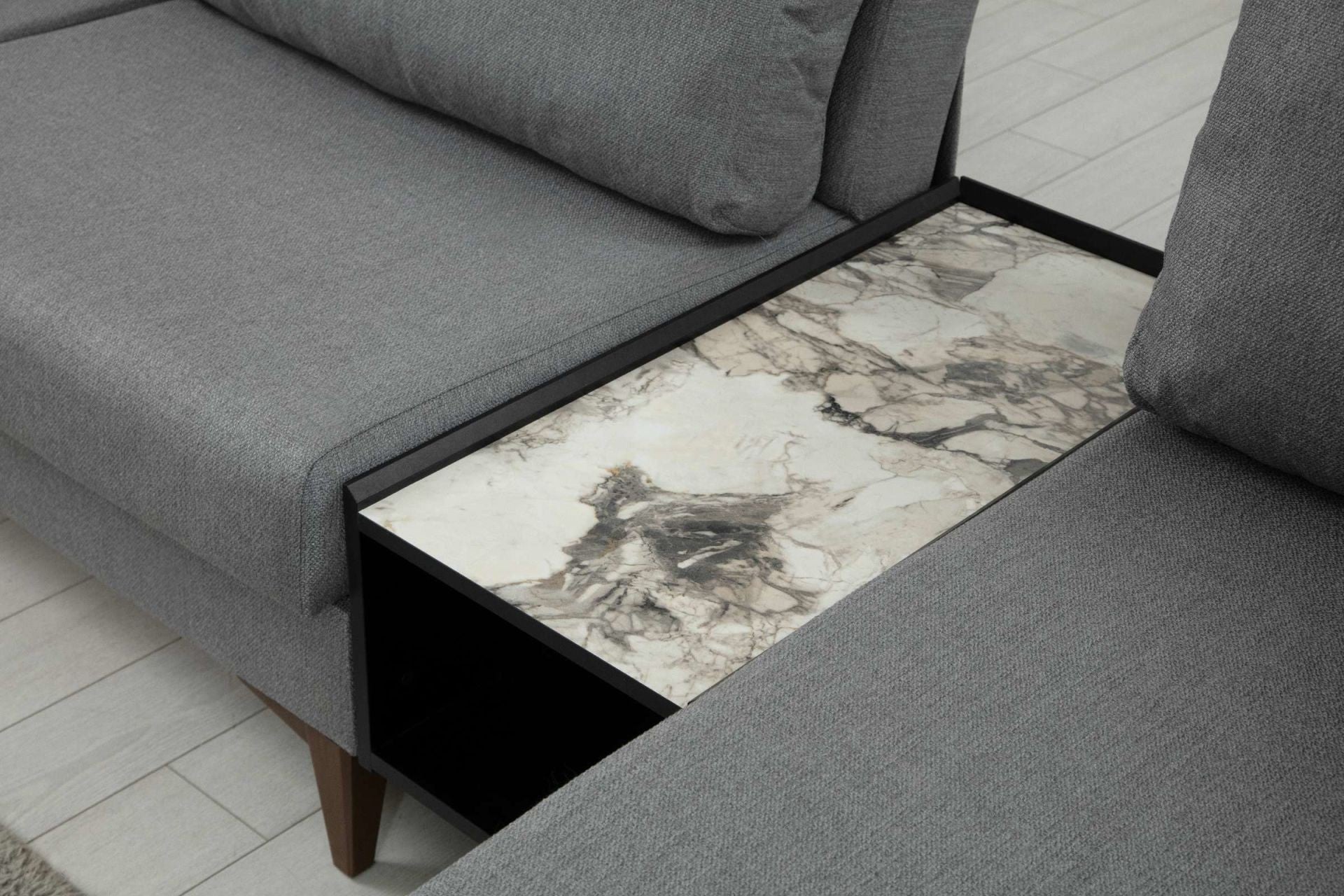 Canapé Kristal Rest Marble Set - Dark Grey
