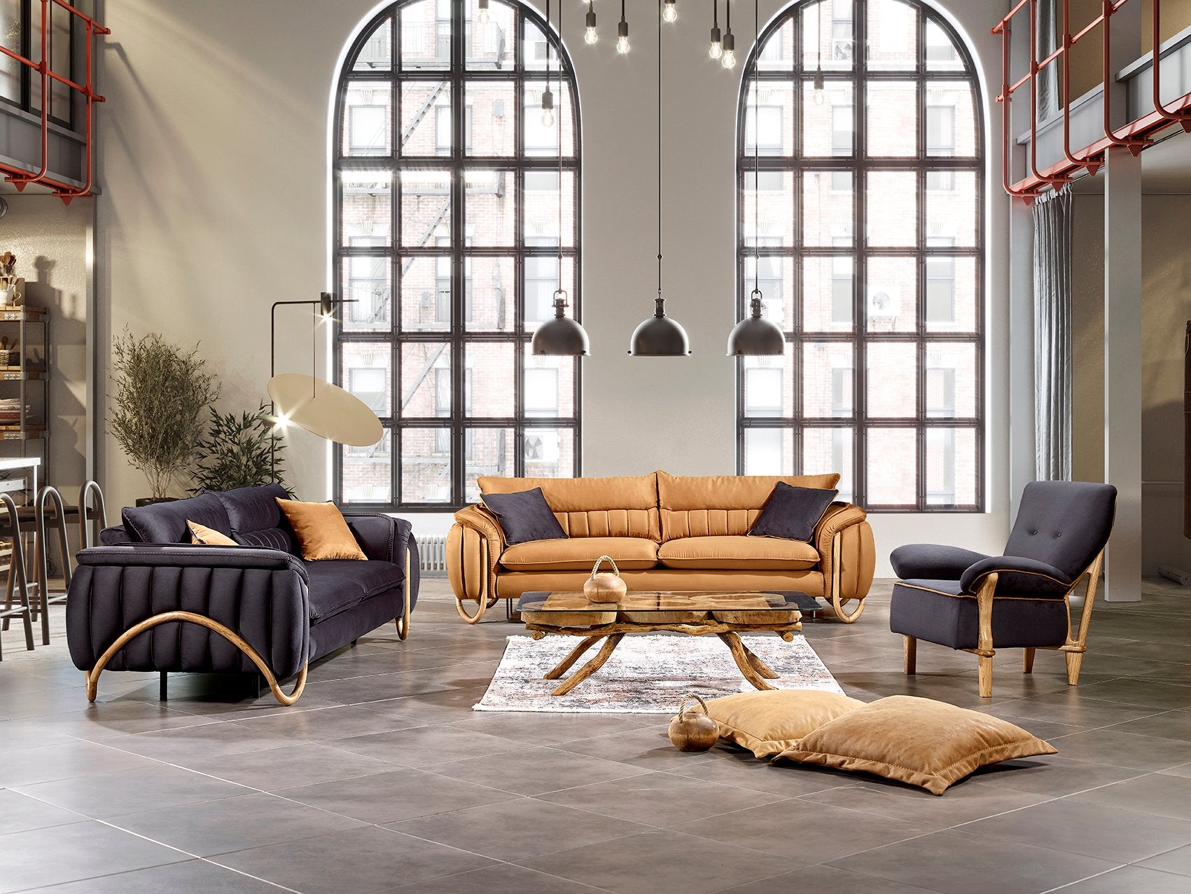 Vestor Canapé 3 Places