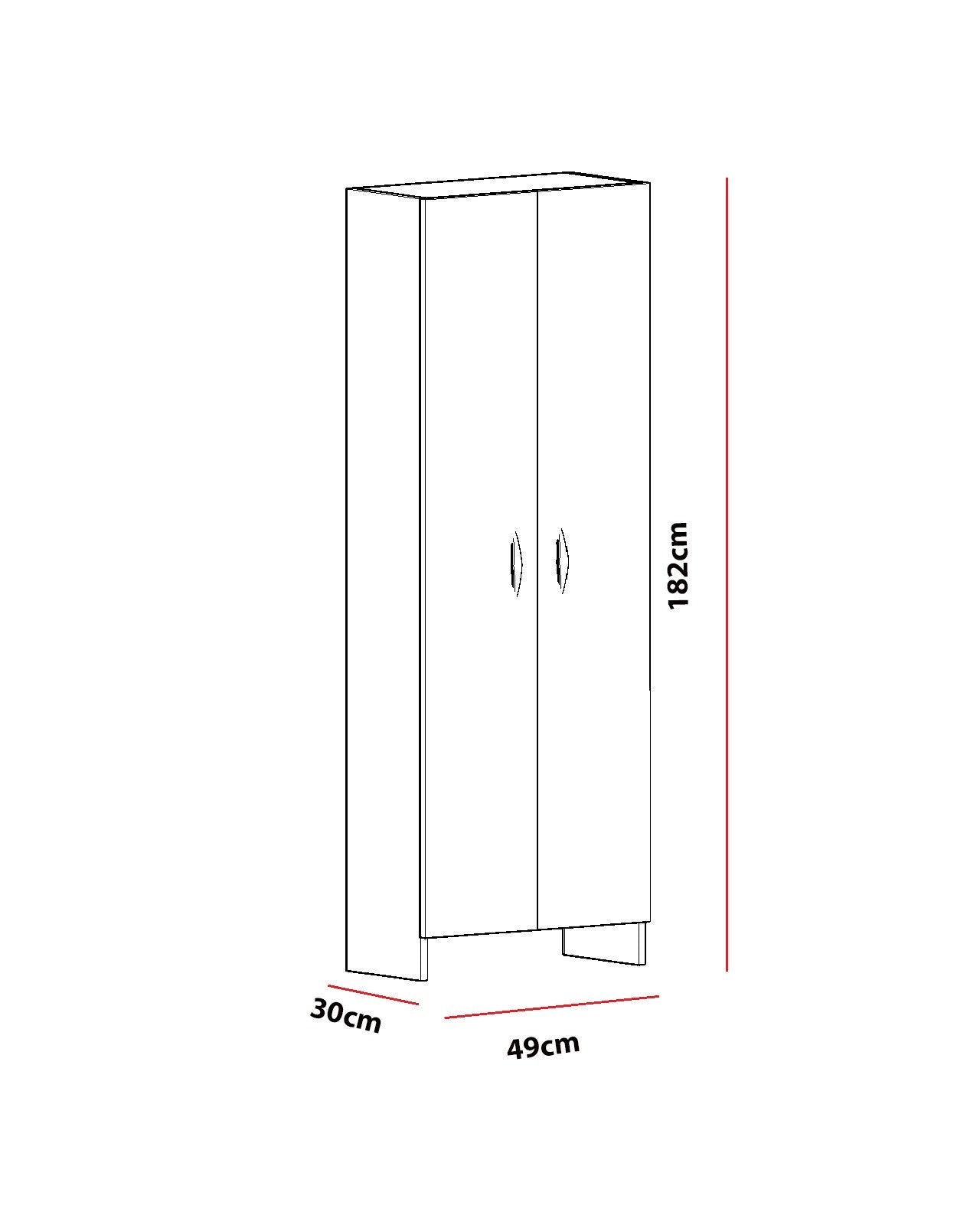 Armoire à plusieurs usage Atlantis - White