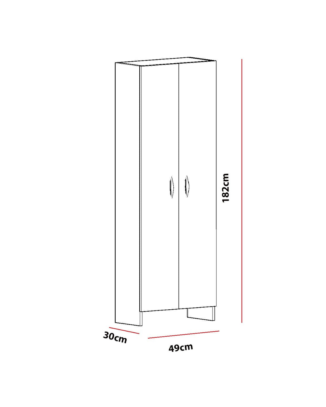 Armoire à plusieurs usage Atlantis - White