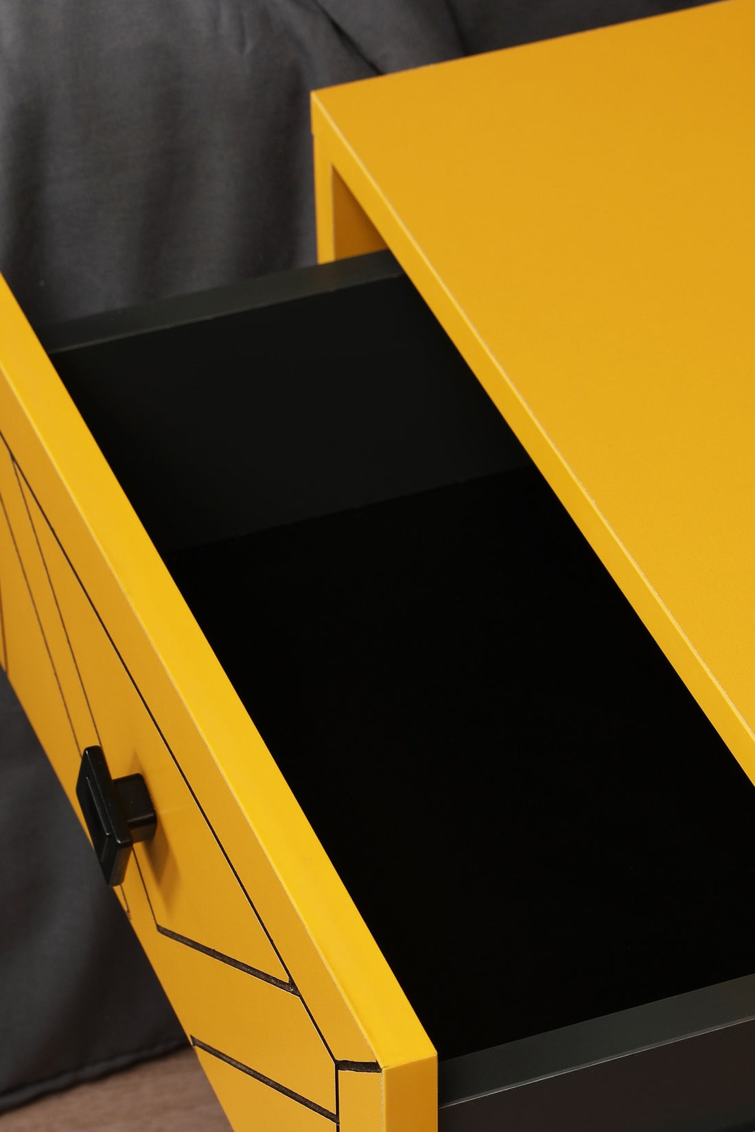 Table de chevet Luna - Yellow