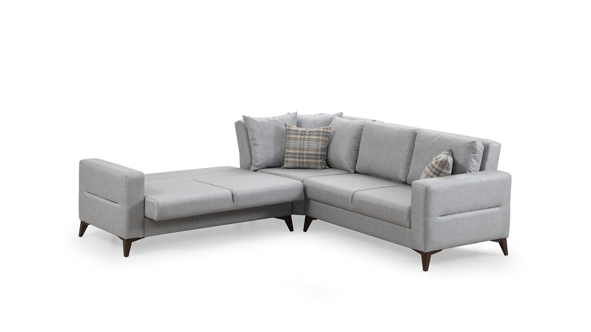 Canapé d'angle Kristal 2+2 - Light Grey