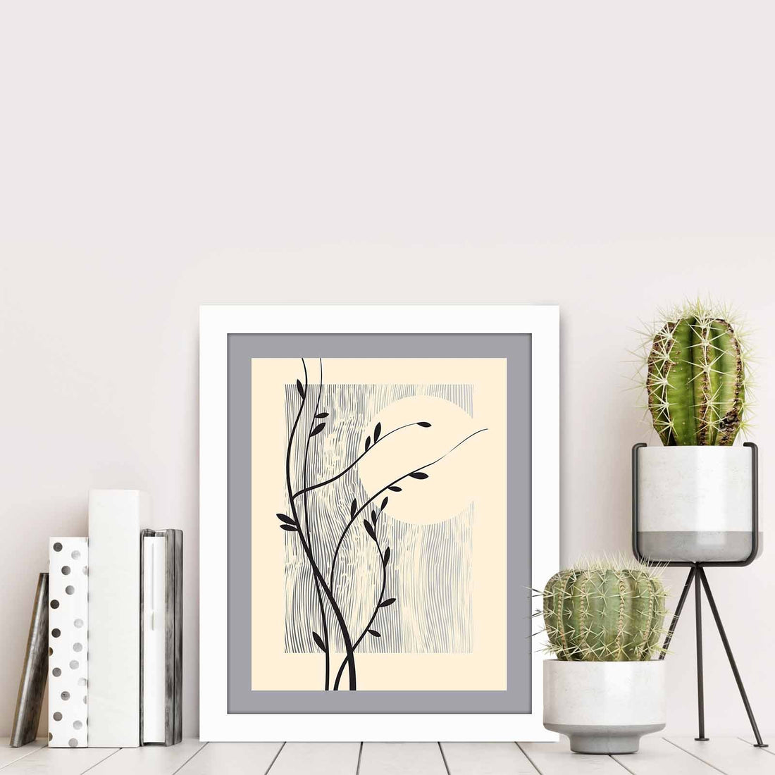 Peinture mdf encadrée décorative BCT-003