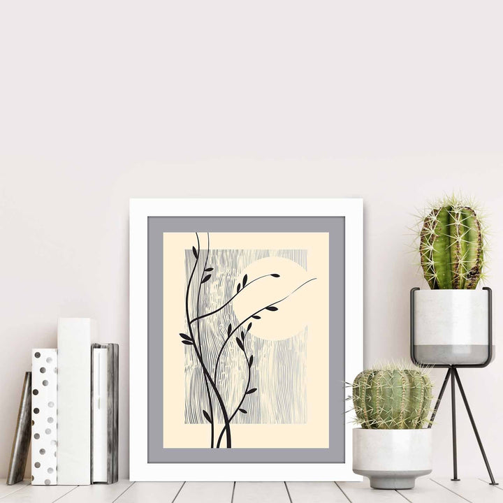 Peinture mdf encadrée décorative BCT-003