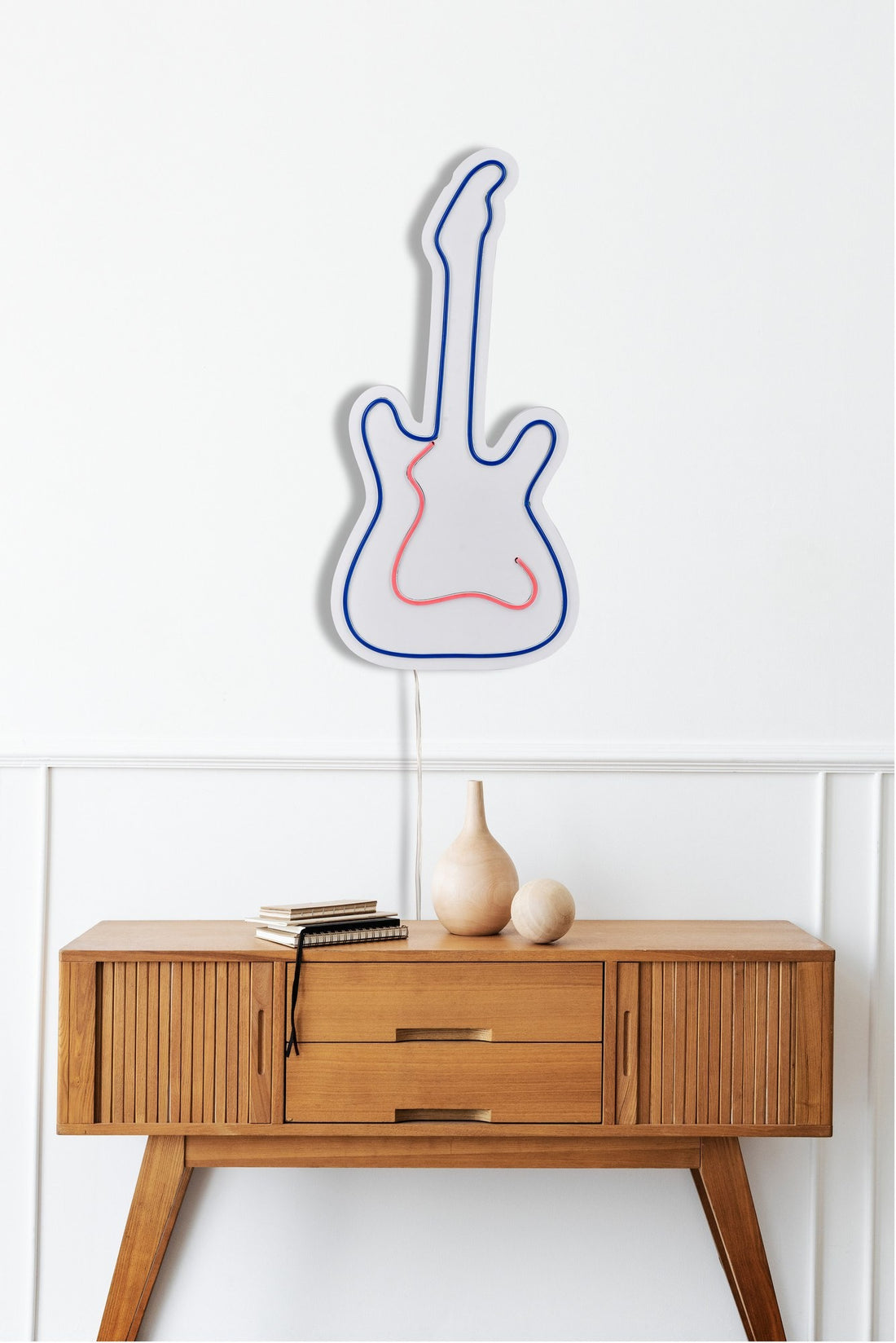 Éclairage LED en plastique décoratif Guitar - Blue
Pink