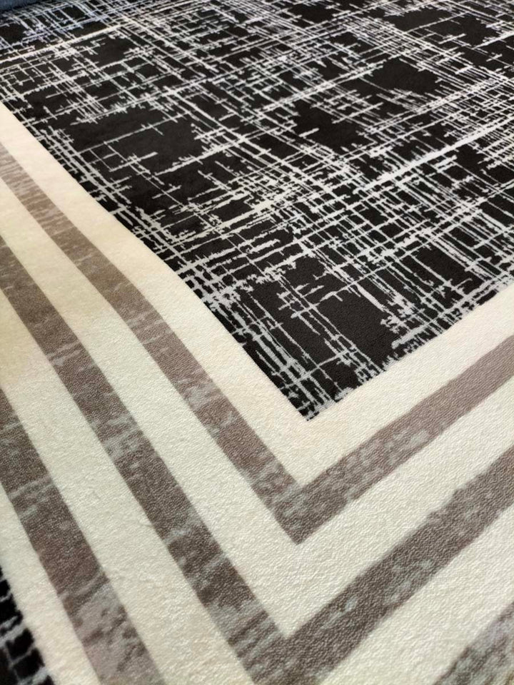 Tapis Bambou Noir 8385 80x150