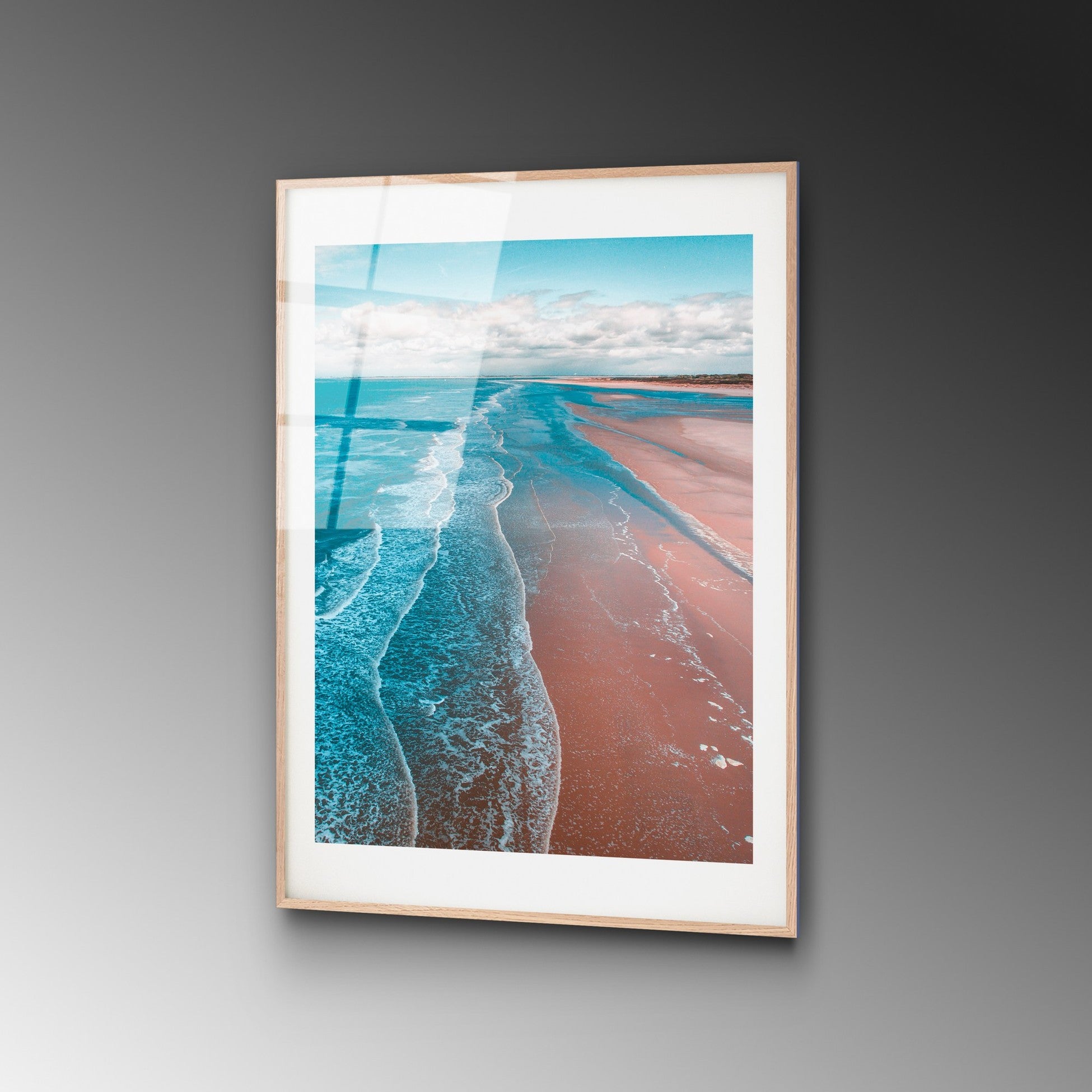 Peinture en verre trempé décoratif UV-1057 - 30 x 45