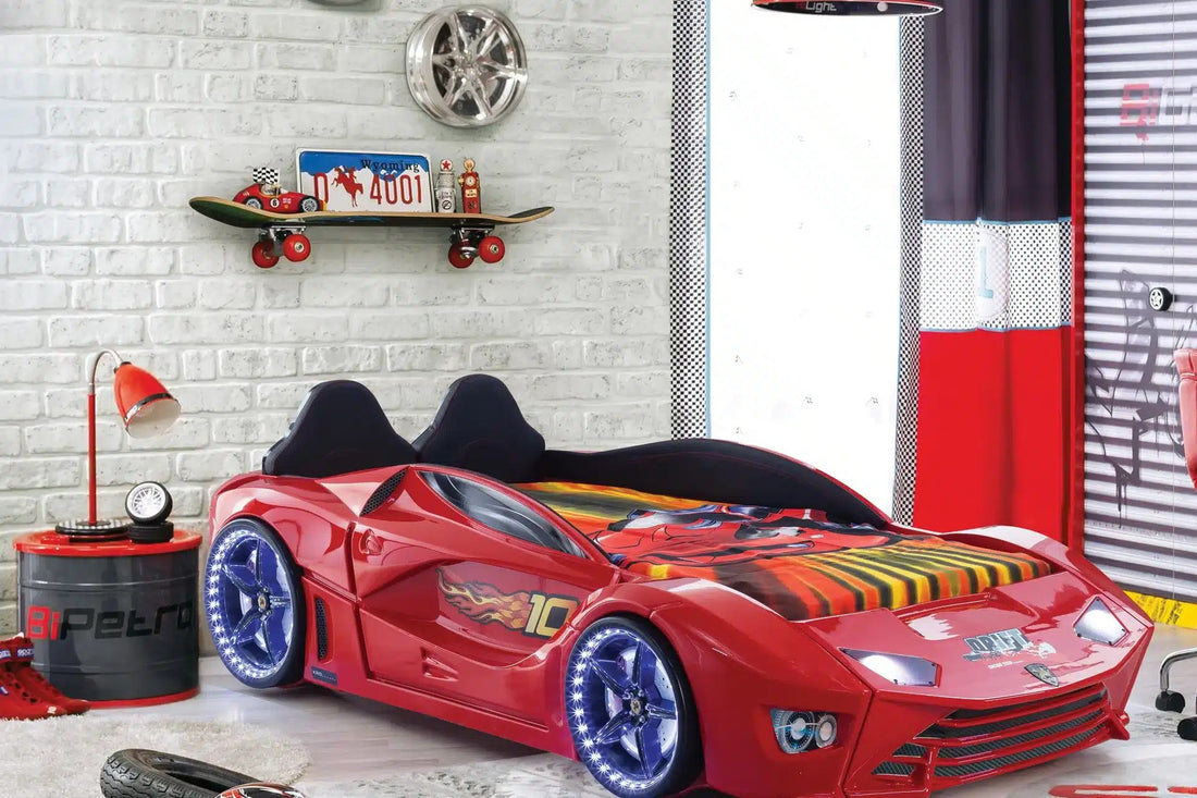 LIT ENFANT VOITURE ET LED – Aventafull Pre