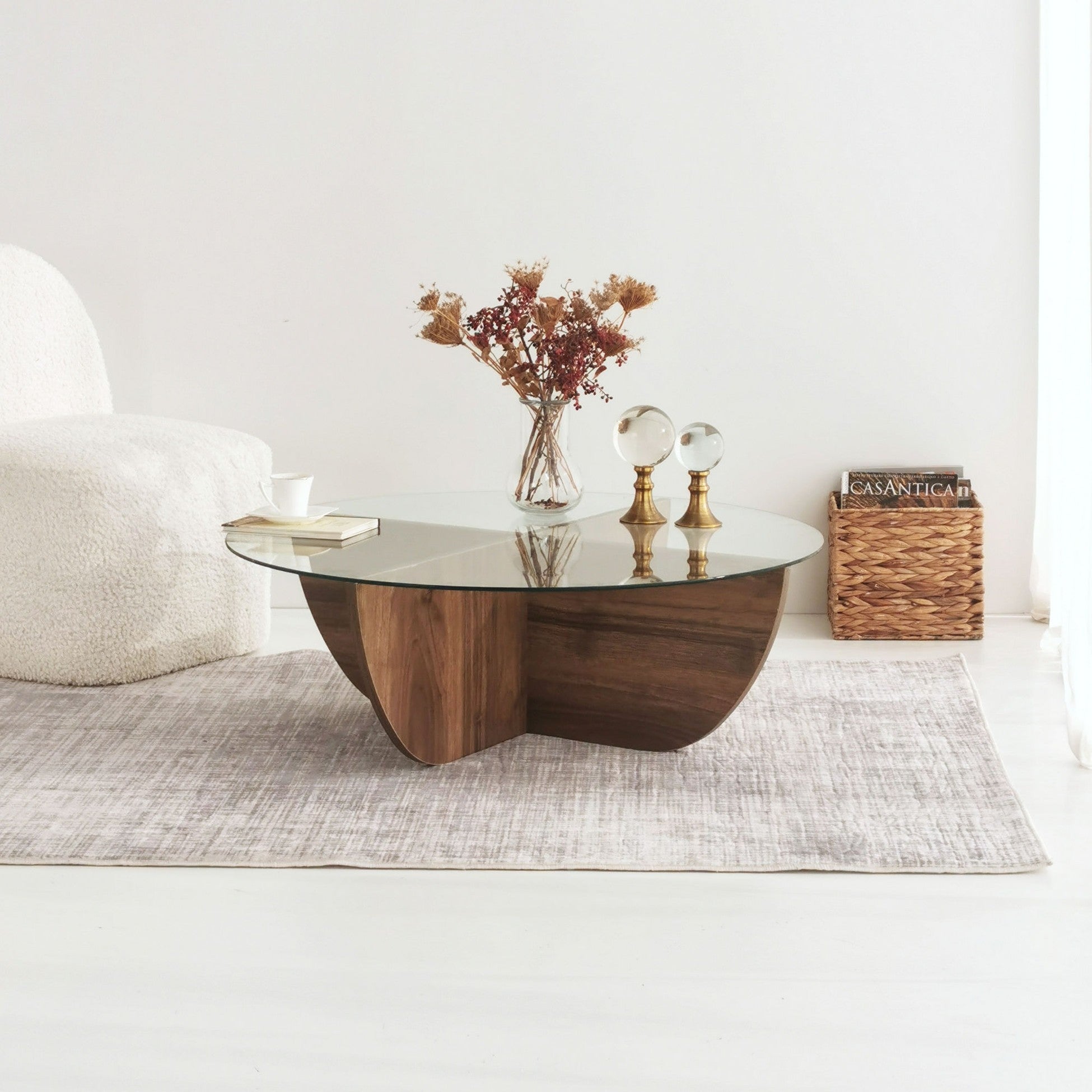 Table basse Lily - Walnut
