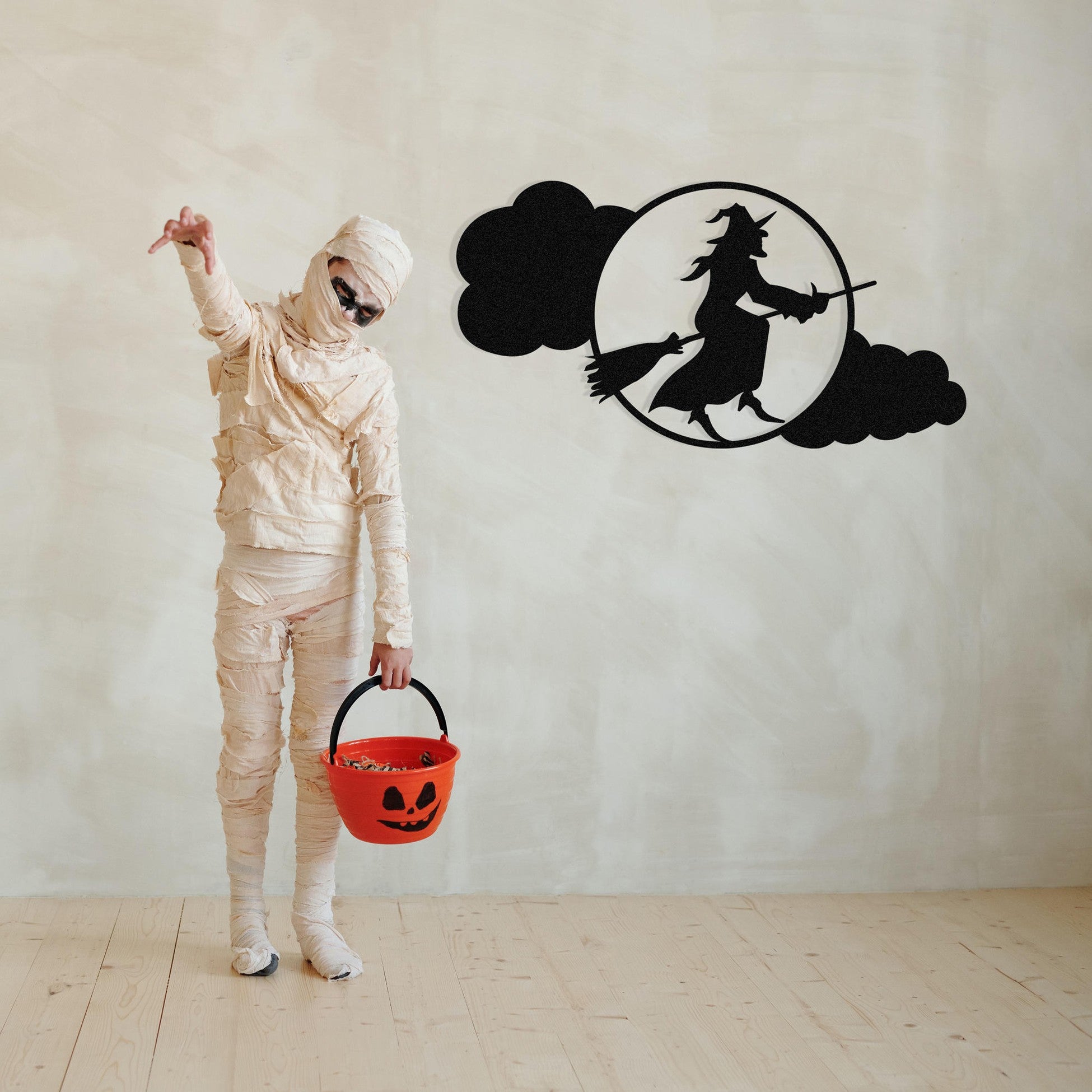 Accessoire mural en métal décoratif Halloween 15