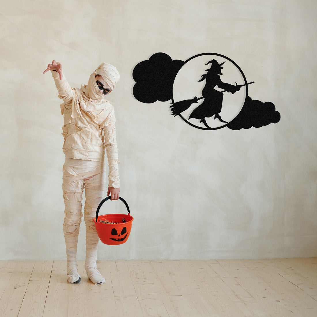 Accessoire mural en métal décoratif Halloween 15