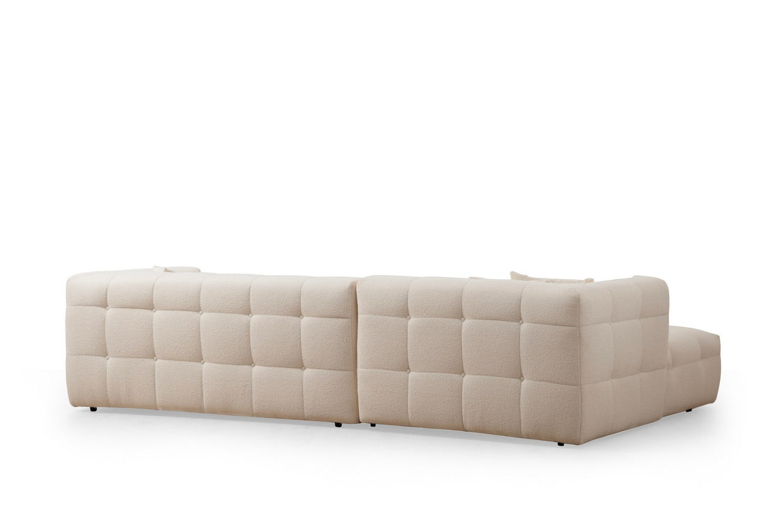 Canapé d'angle Cady 3 Seater Left - Beige