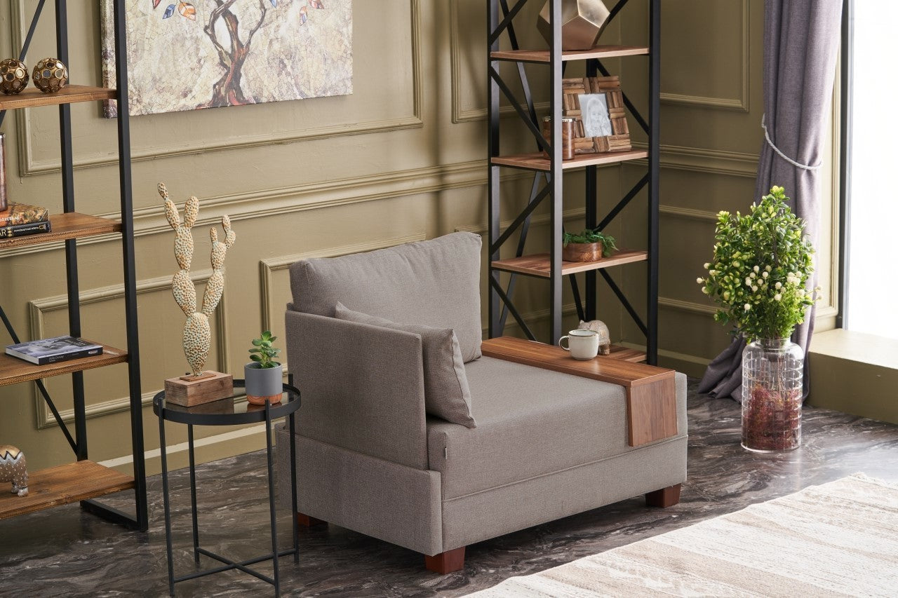 Canapé 1 place Fly Left - Cream v2