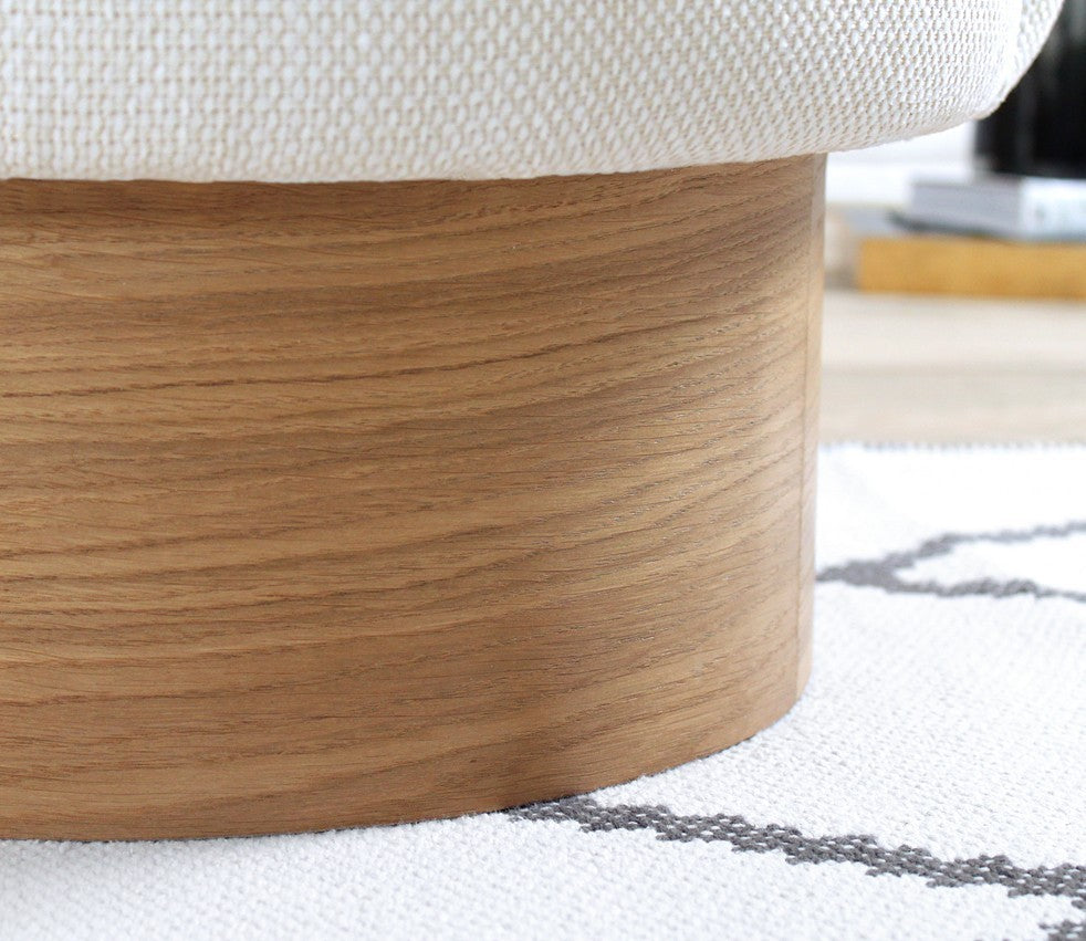 Pouf Barren Puf - Cream