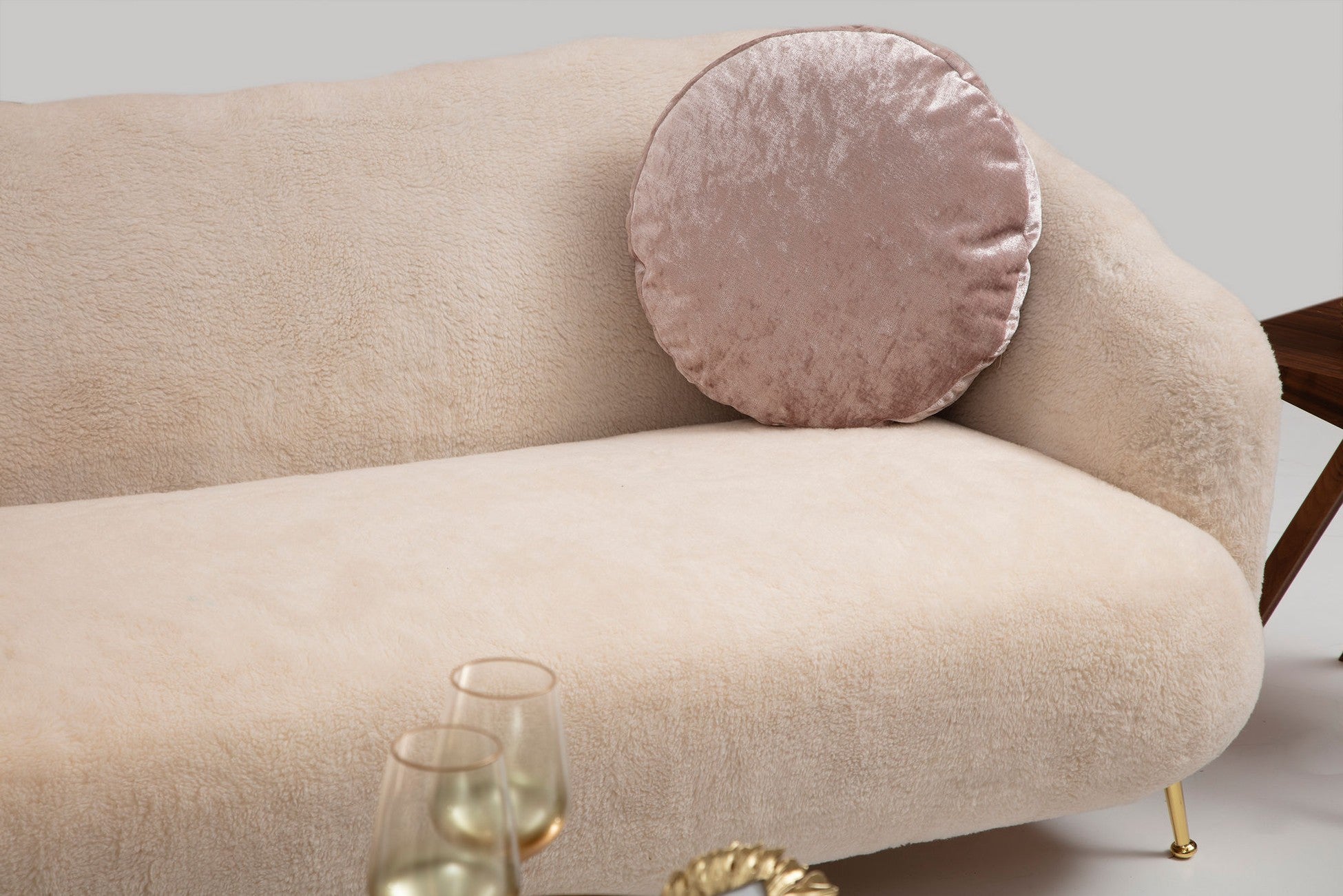 Canapé à 3 places Istiridye - Beige