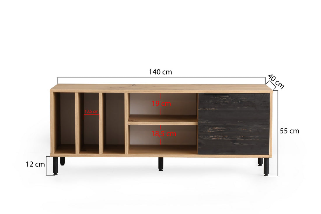 Meuble TV Casares - Oak