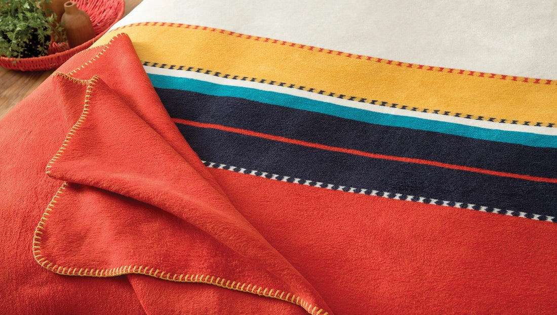 Massima Plaid en Coton Rouge