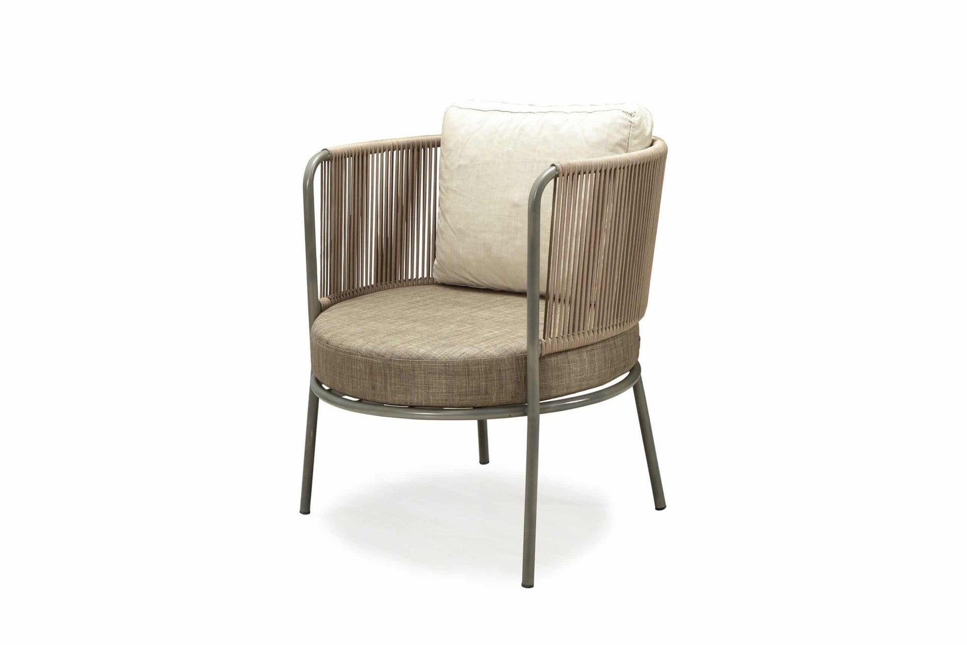 Salon de jardin avec coussins &amp; table basse Pillo