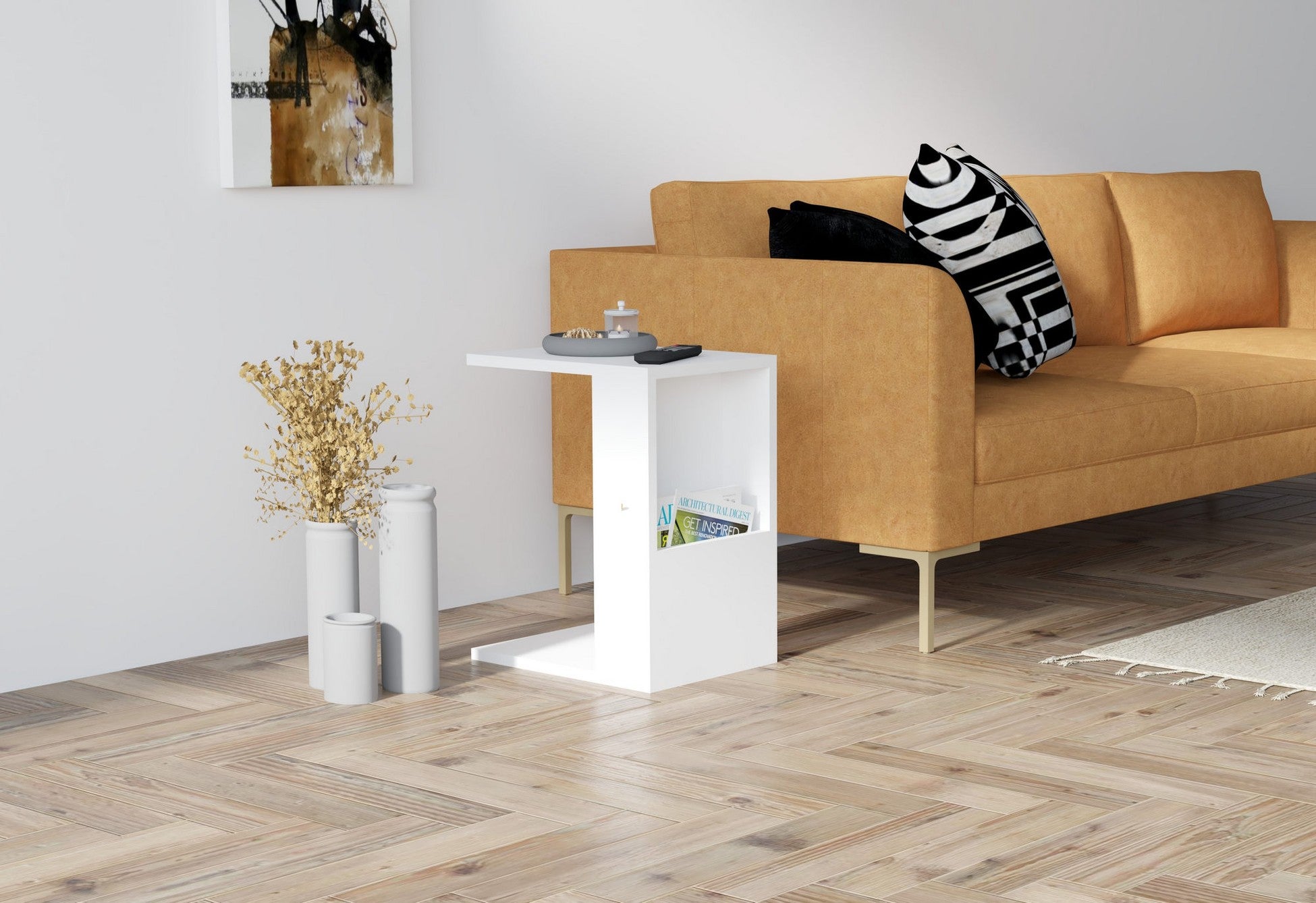 Table d'appoint Star - White