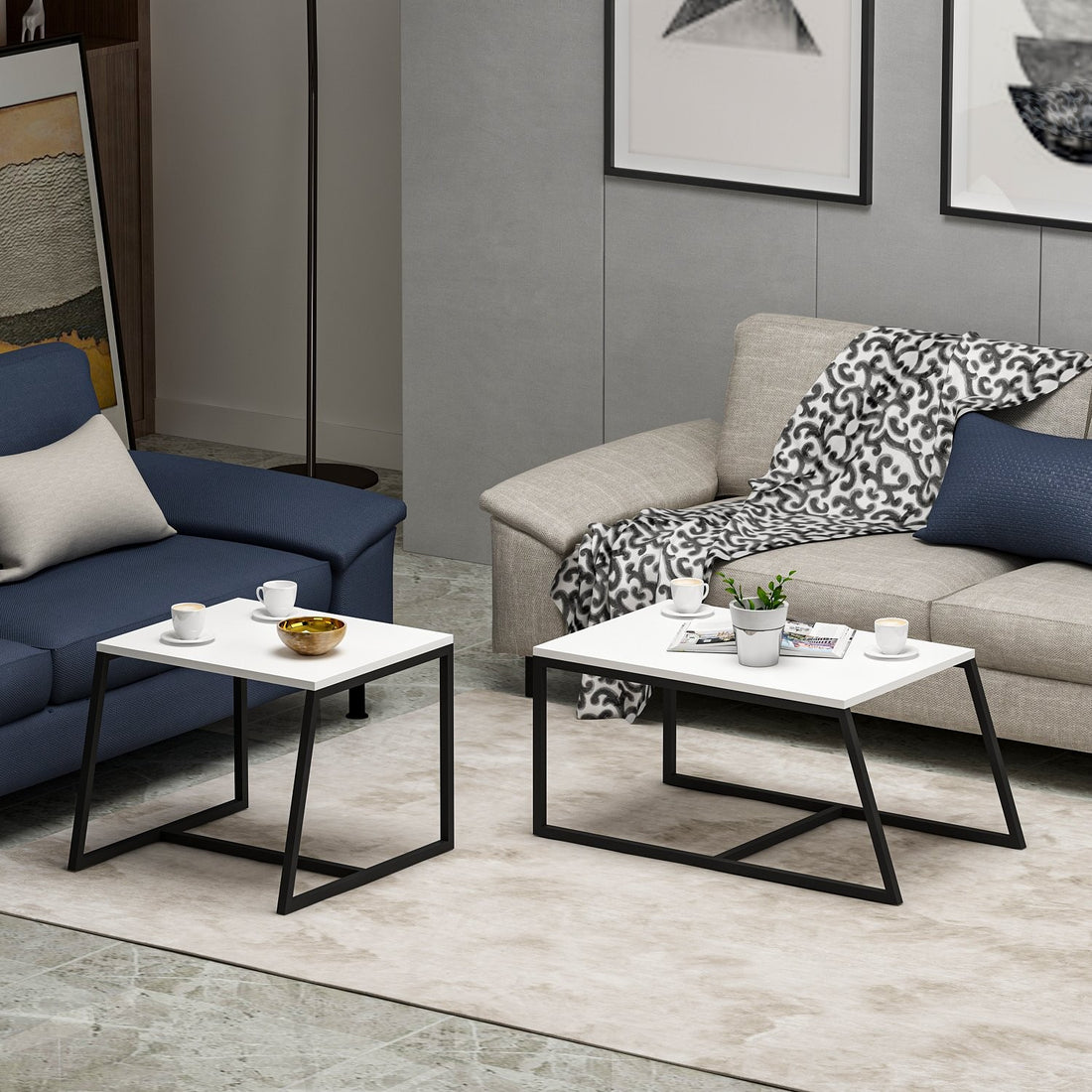 Table basse Minimal - White