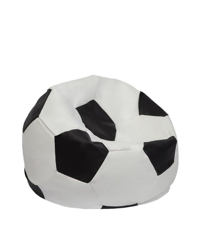 Pouf de jardin Football Kids Pouf - Black, White