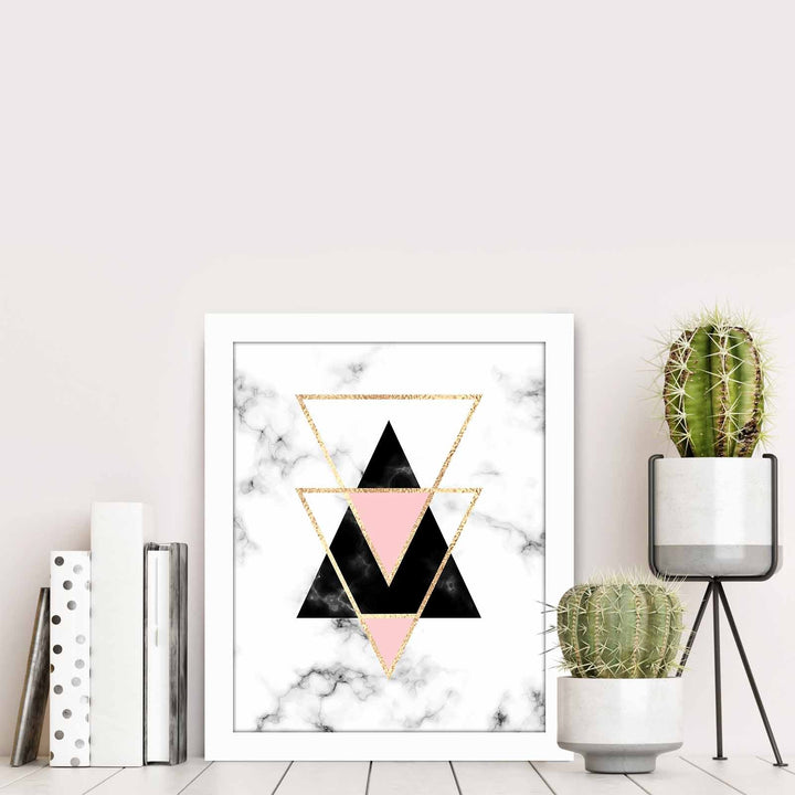 Peinture mdf encadrée décorative BCT-091