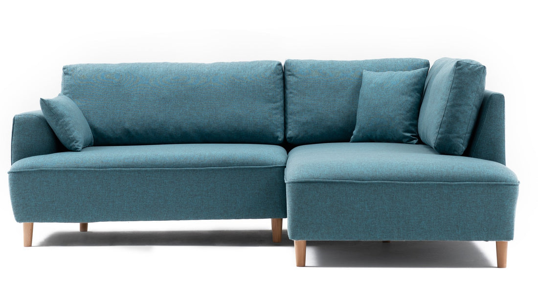 Canapé d'angle Felix Extra Soft Corner Sofa Right - Turquoise