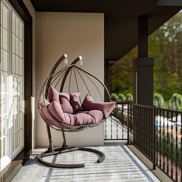 Jardin Double Swing Fix Hanedan - Purple