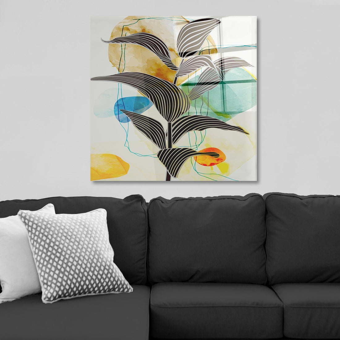 Peinture en verre trempé décoratif CAM4018_7070