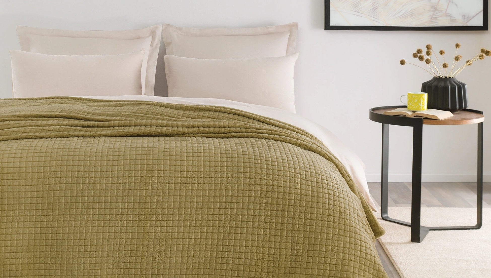 Trinity Wellsoft Plaid Vert Clair