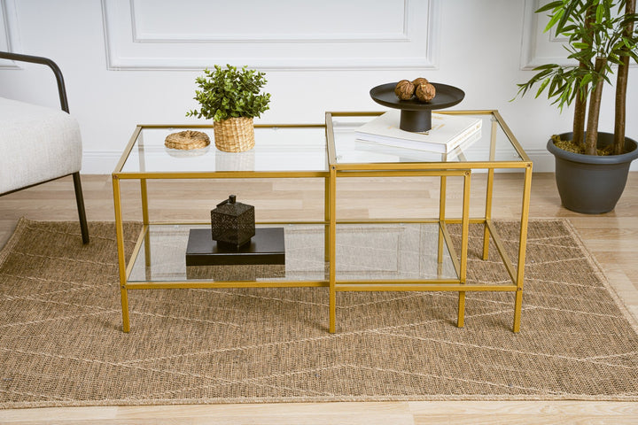Ensemble de table basse Sevay - Gold