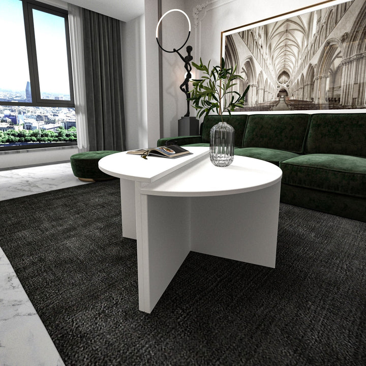 Table basse Dolunay - White